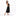 Women's Boardwalk Dress with Luxe Top in Midnight