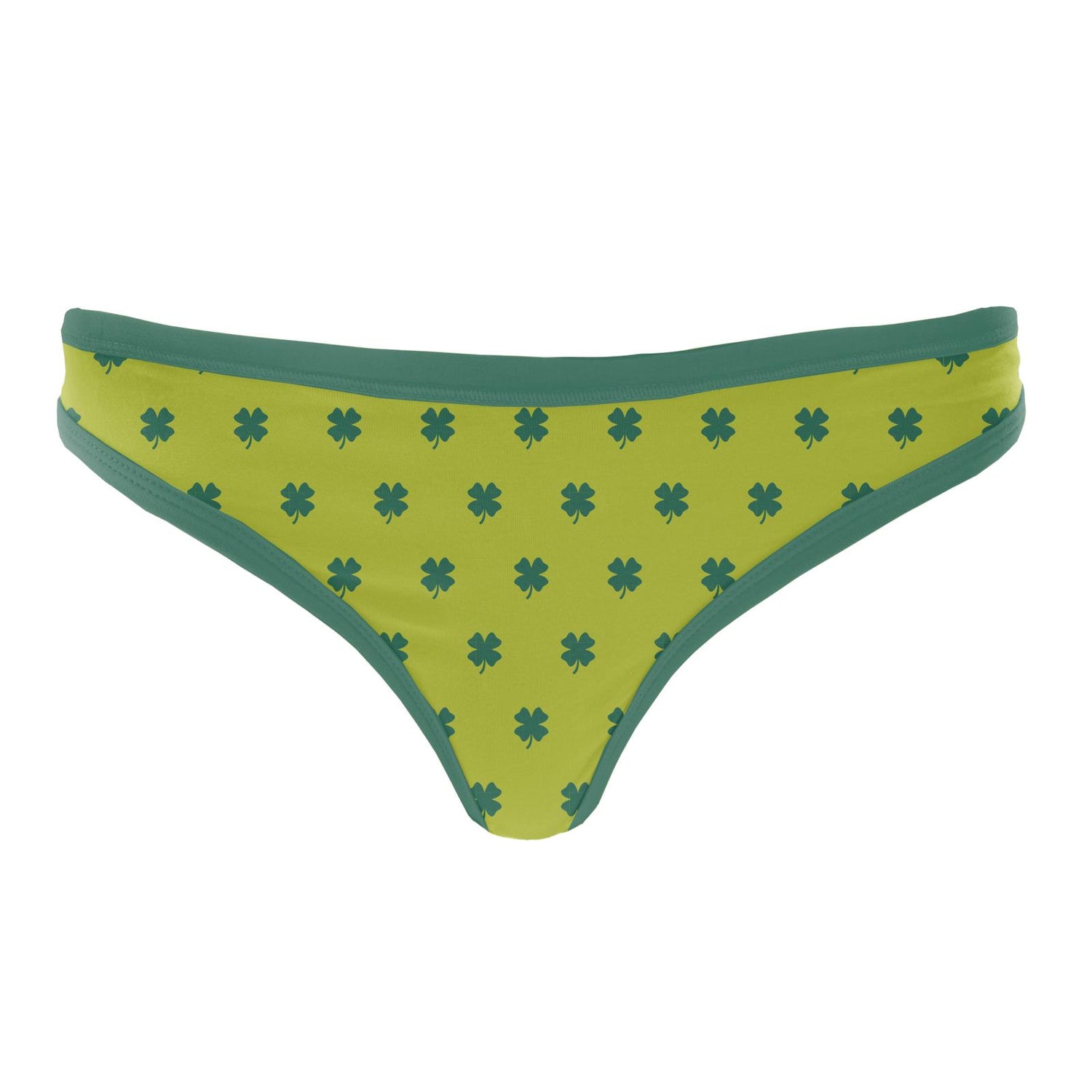 Women's Print Classic Thong Underwear in Meadow Clover