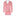 Women's Collared Pajama Set with Shorts in Strawberry with Natural Trim