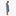 Women's Print Hospital Gown in Deep Sea Sailboat Race