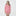 Women's Collared Pajama Set with Shorts in Strawberry with Natural Trim