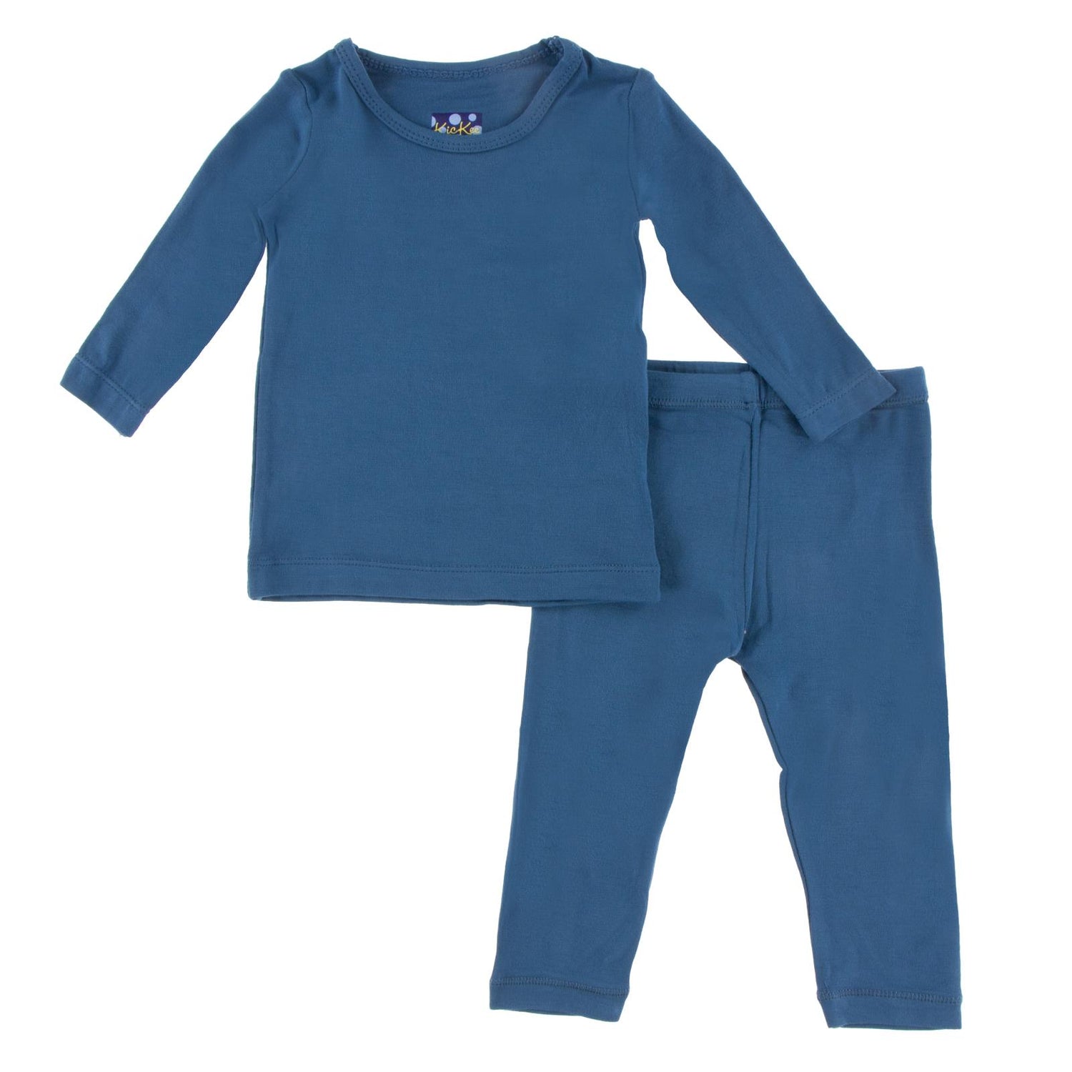 Long Sleeve Pajama Set in Twilight