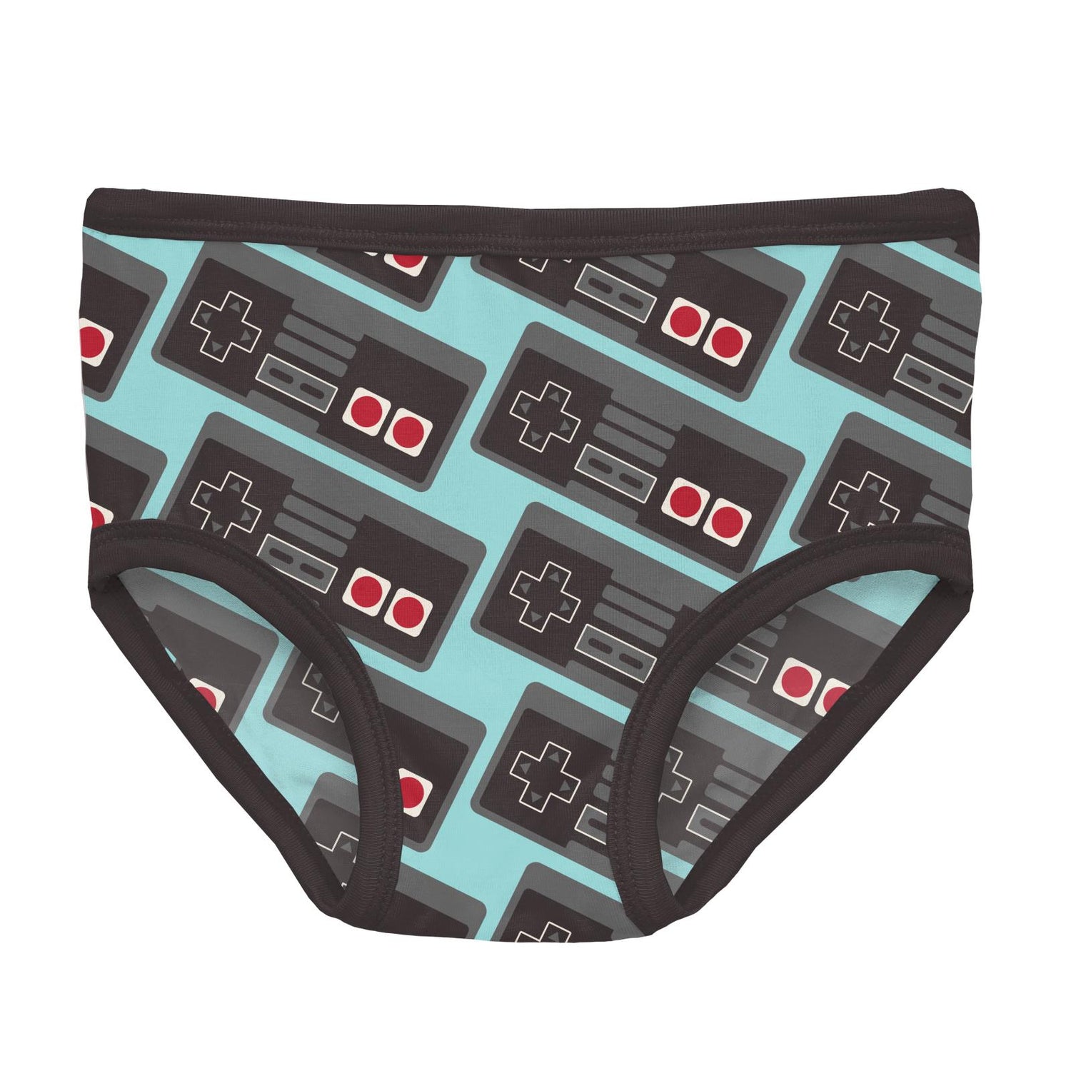 Print Girl's Underwear in Summer Sky Retro Game Controller