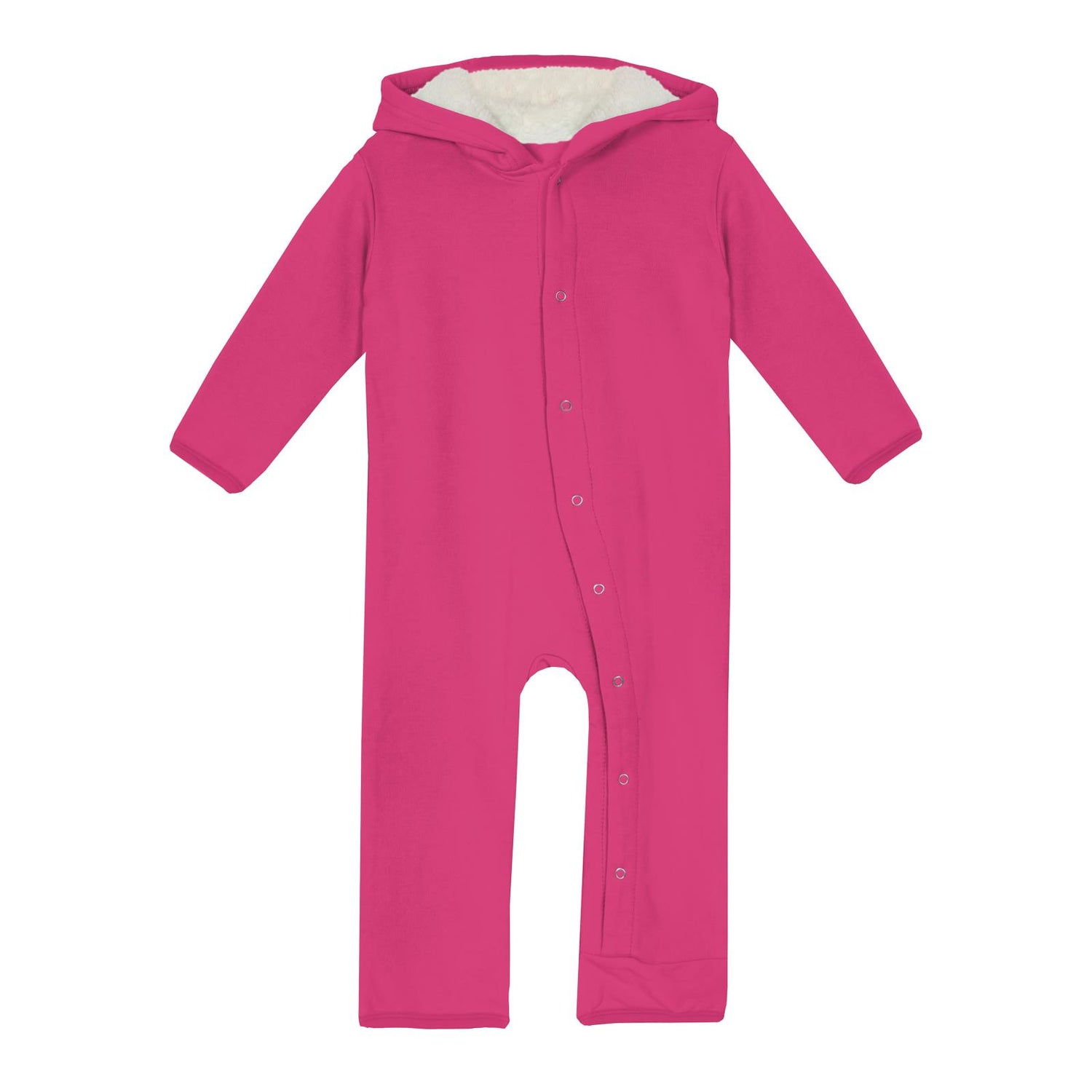Fleece Coverall with Sherpa-Lined Hood and Ears in Calypso