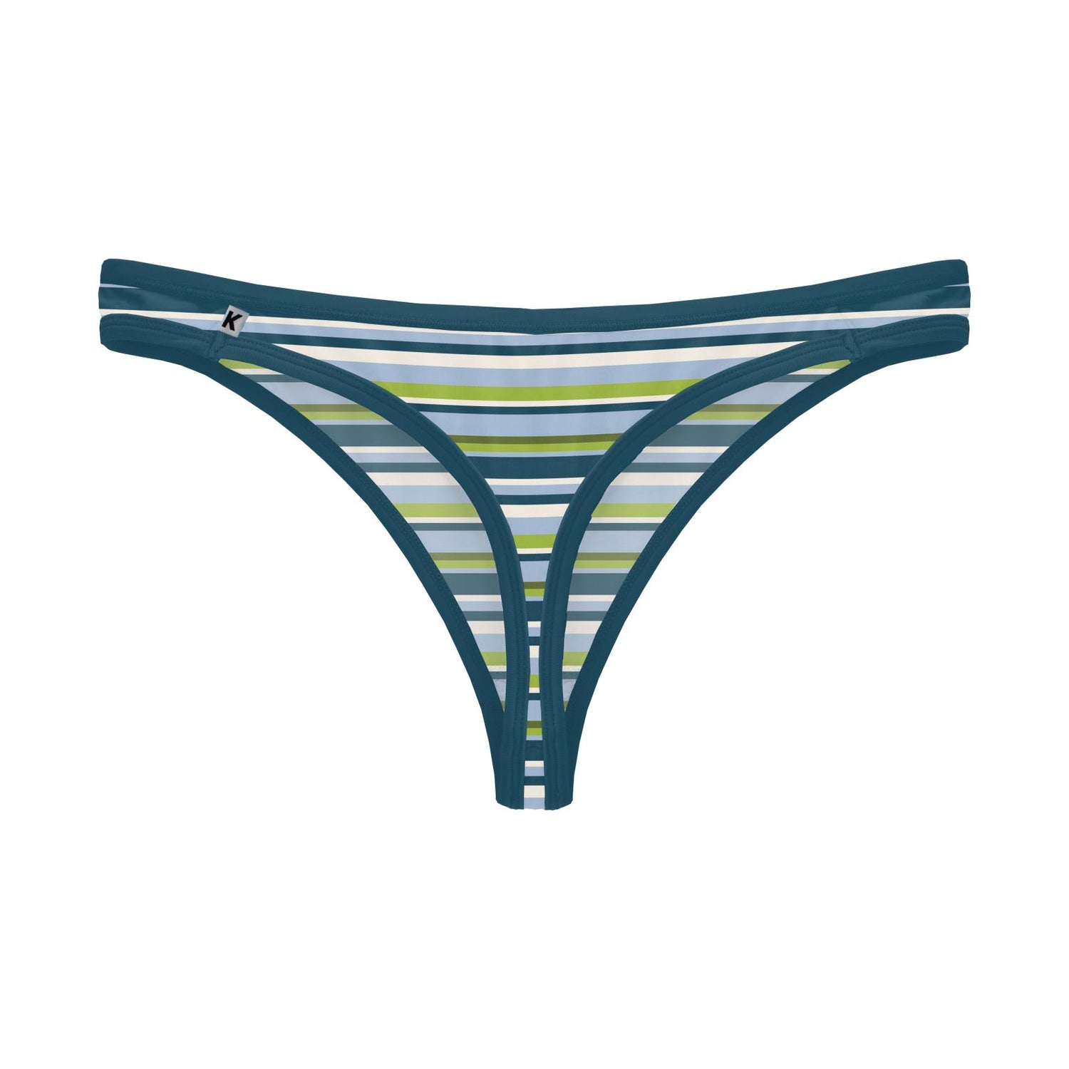 Women's Print Classic Thong in Anniversary Sailaway Stripe