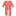 Print Muffin Ruffle Coverall with Zipper in Poppy Orange Blossom