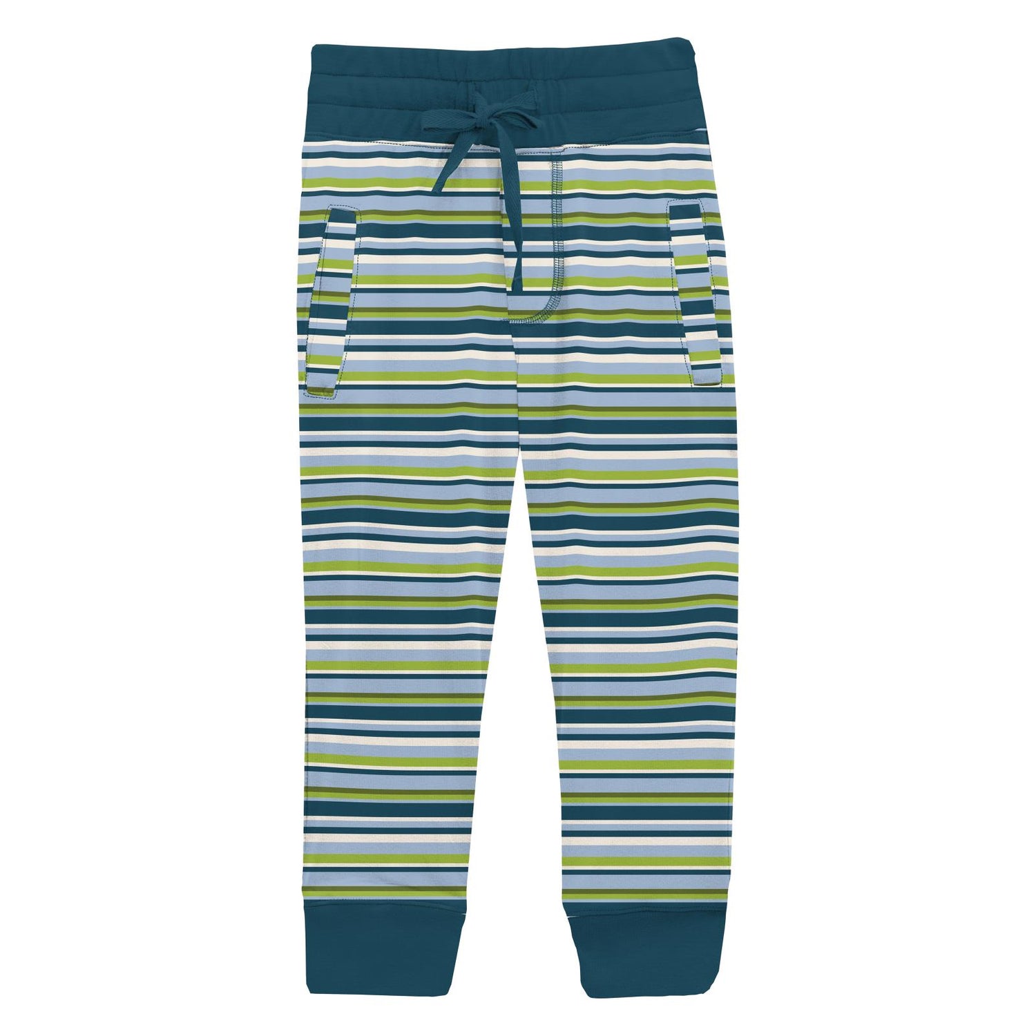 Print Lightweight Joggers in Anniversary Sailaway Stripe