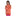 Print Fleece Open-Shoulder Pullover in Poppy Orange Blossom
