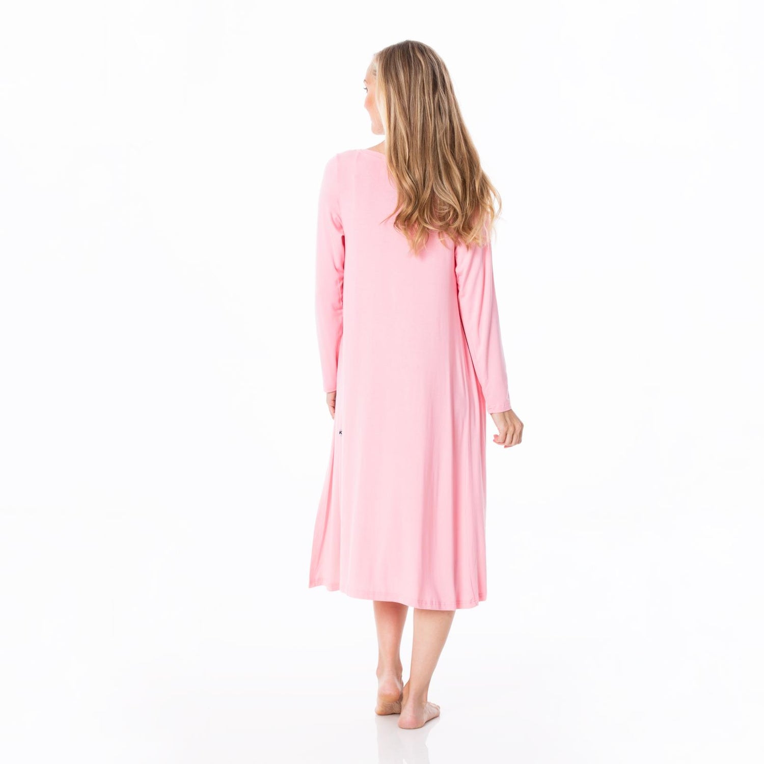 Women's Print Sleeping Bra, Tulip Shorts and Duster Robe Set in Poppy Orange Blossom