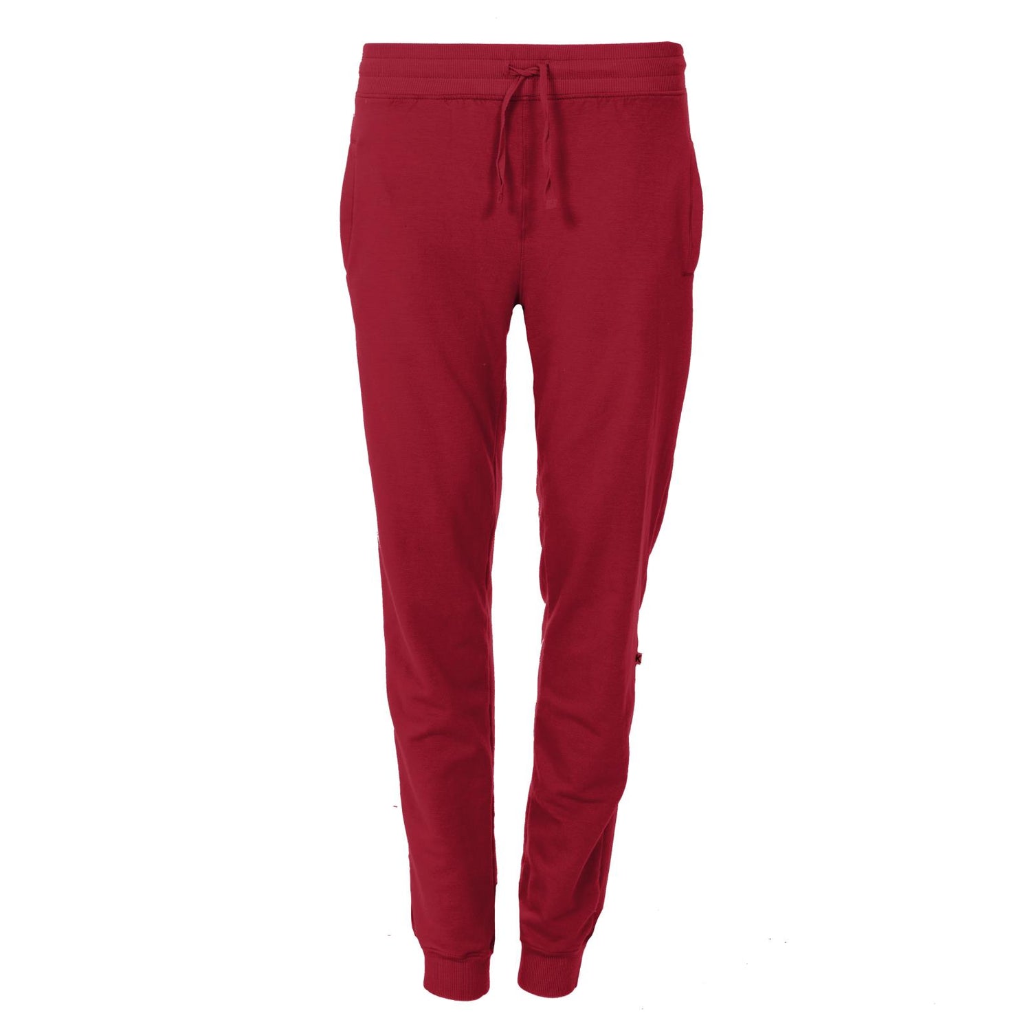 Women's Fleece Joggers in Crimson
