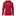 Women's Solid Fleece Kangaroo Pocket Pullover in Crimson