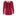 Women's Solid Open Back Top in Crimson