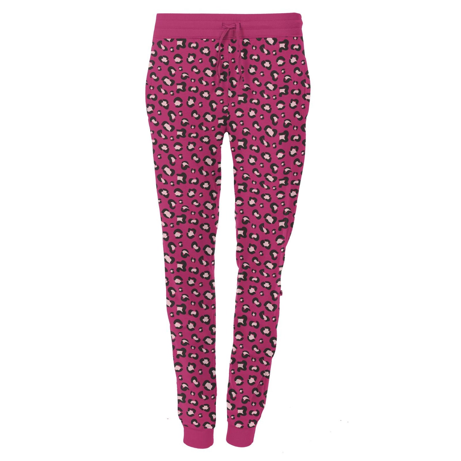 Women's Print Fleece Lounge Joggers in Calypso Cheetah Print