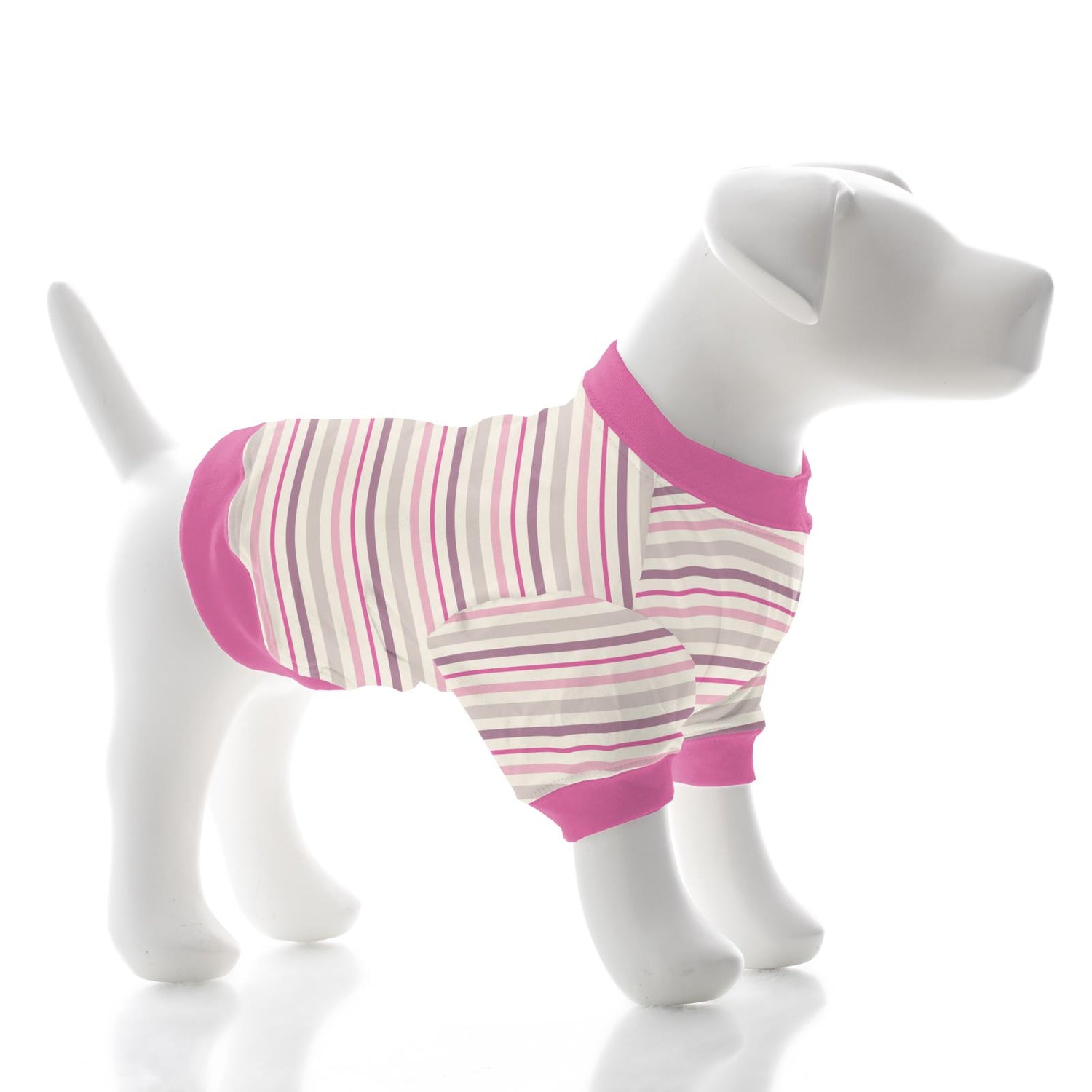 Print Dog Jammies in Whimsical Stripe