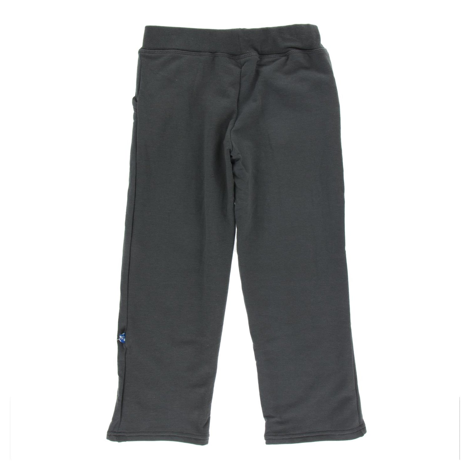 Fleece Straight Leg Sweatpants in Pewter