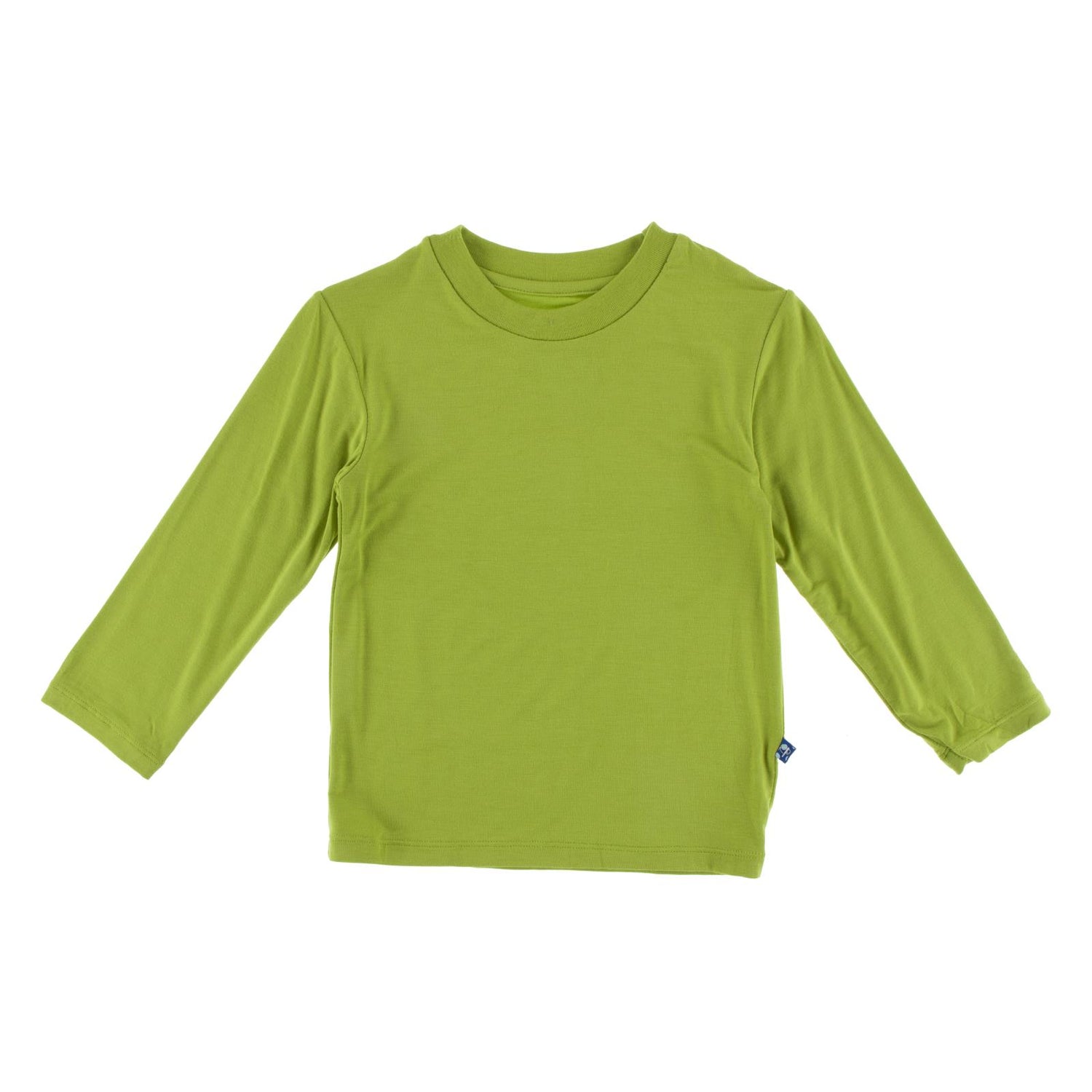 Long Sleeve Easy Fit Crew Neck Tee in Meadow