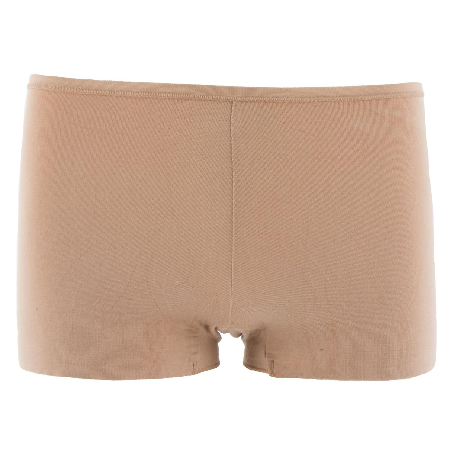 Women's Solid Boy Short Underwear in Suede