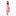 Mid Length Lounge Robe in Strawberry
