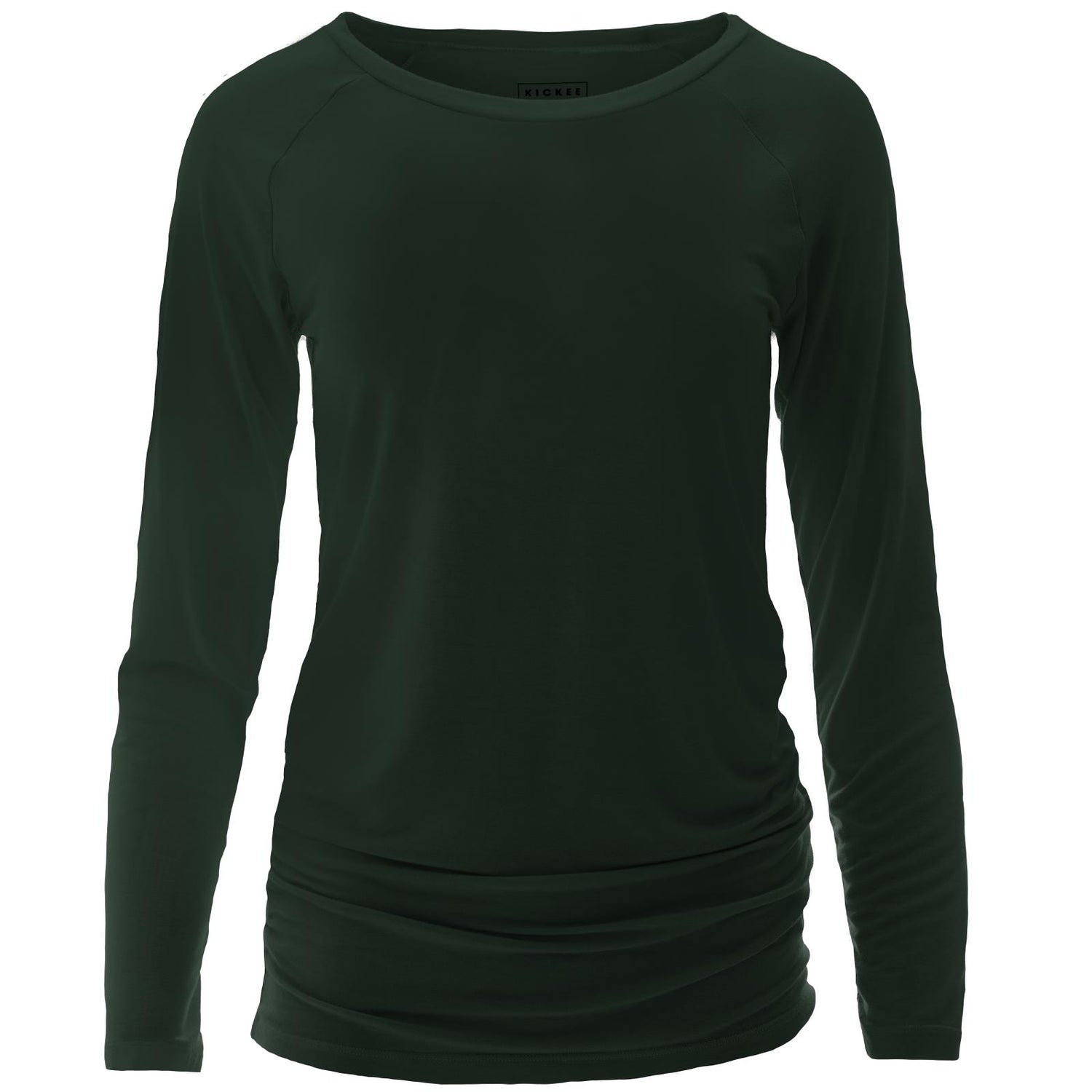 Long Sleeve Raglan Maternity Tee in Mountain View