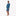 Maternity/Nursing Robe in Deep Sea