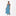 Women's Print Simple Twist Nightgown in Deep Sea Sailboat Race