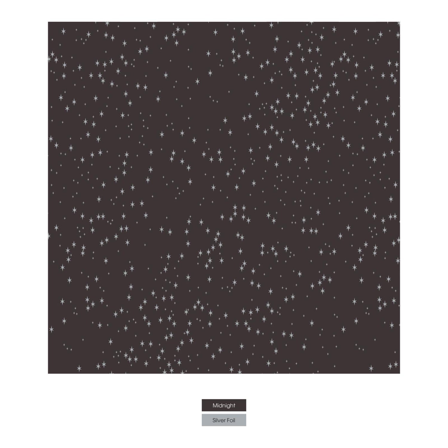 Print Girl's Underwear in Midnight Foil Constellations