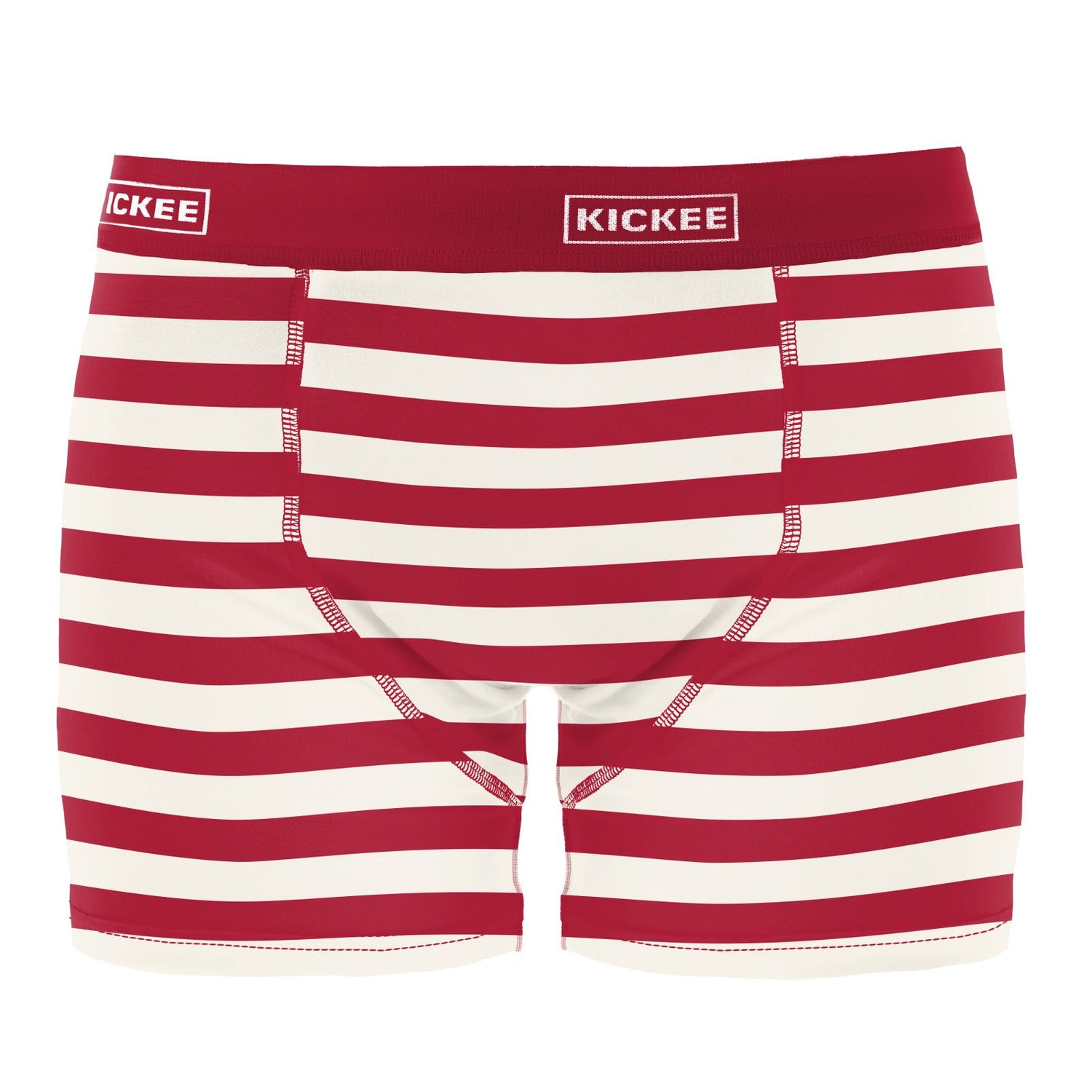 Men's Print Boxer Brief in Classic Candy Cane Stripe