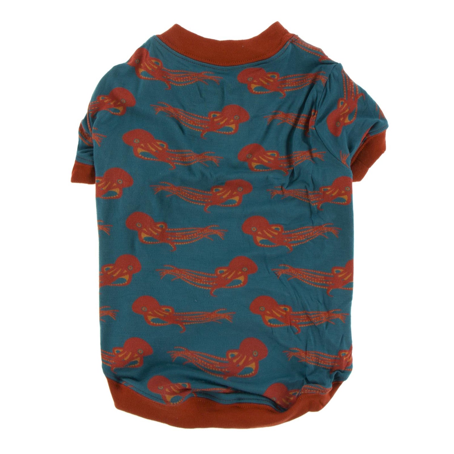 Print Dog Jammies in Oasis Octopus