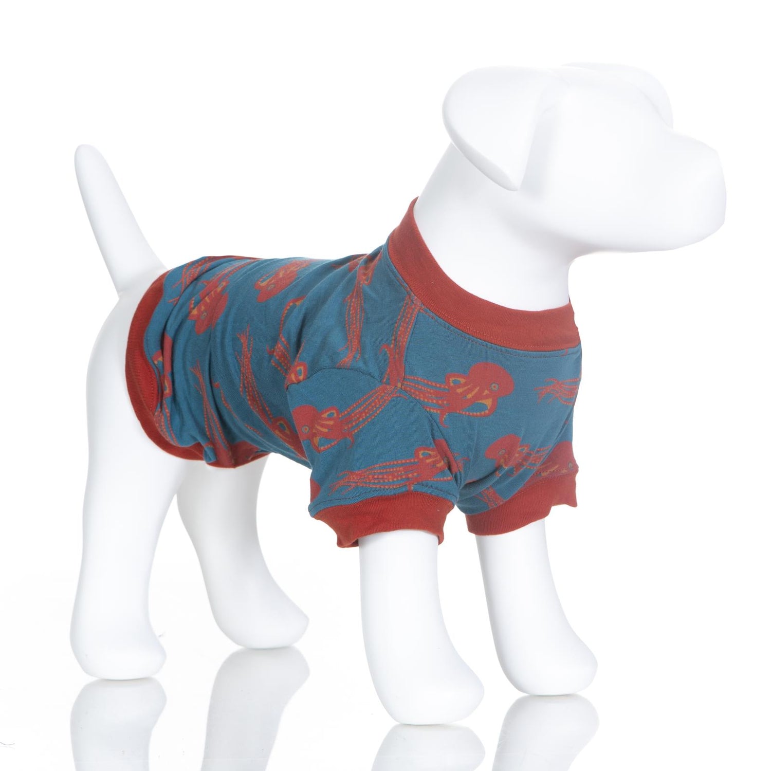 Print Dog Jammies in Oasis Octopus