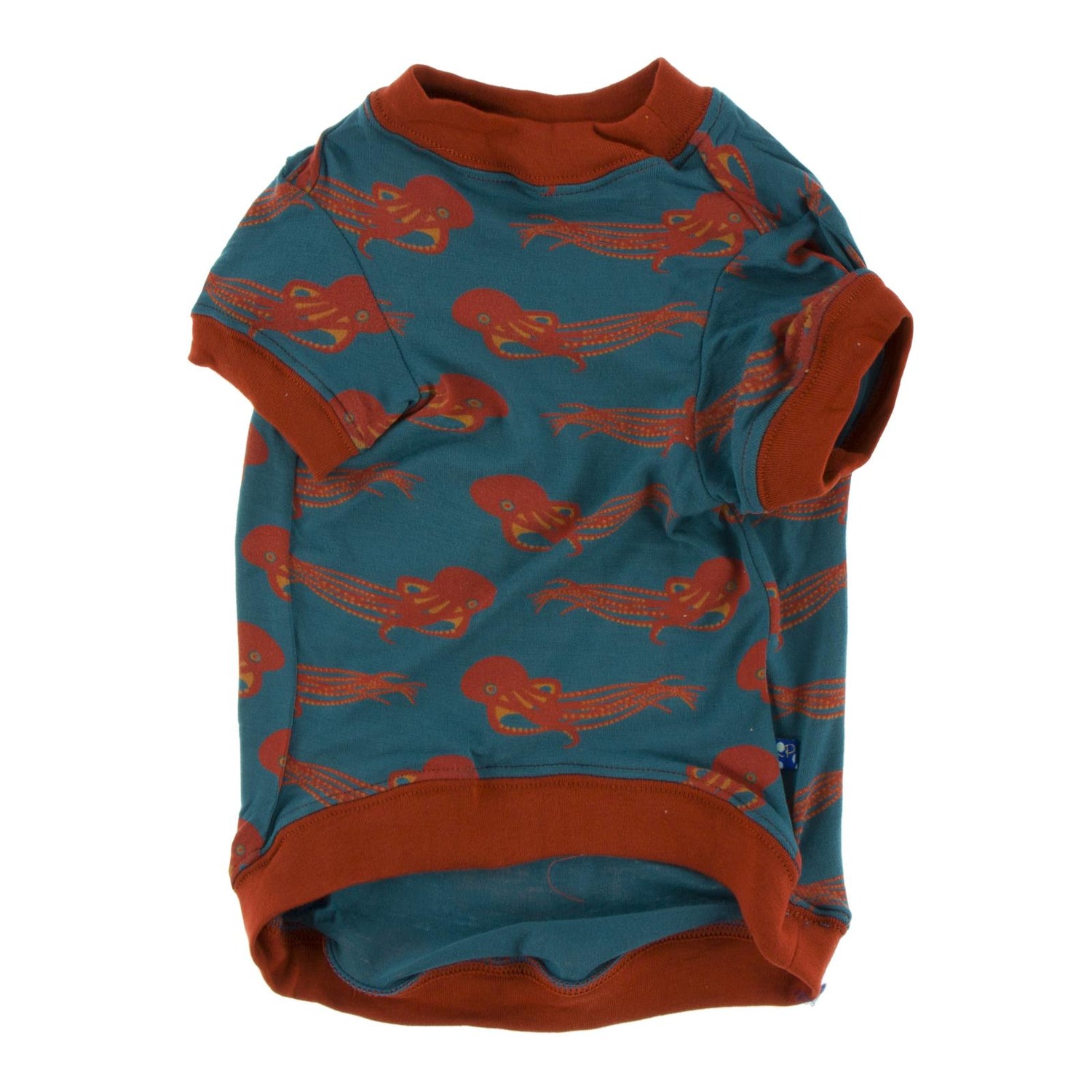 Print Dog Jammies in Oasis Octopus