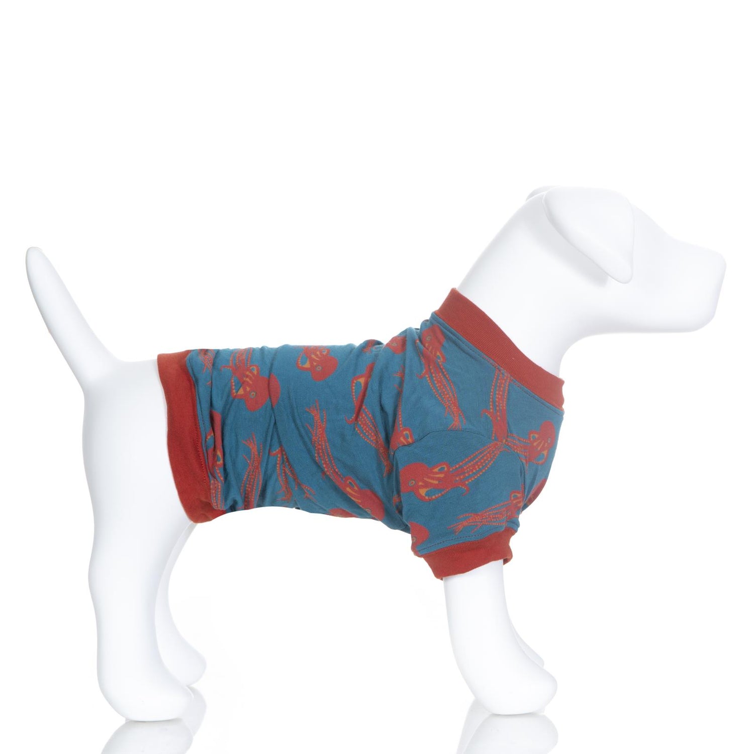 Print Dog Jammies in Oasis Octopus