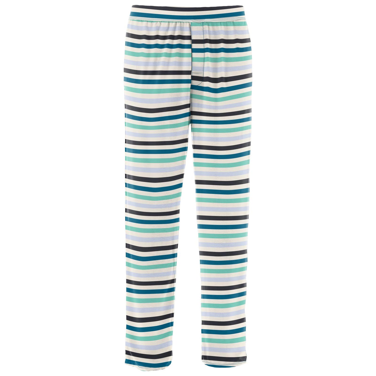 Men's Print Pajama Pants in Little Boy Blue Stripe