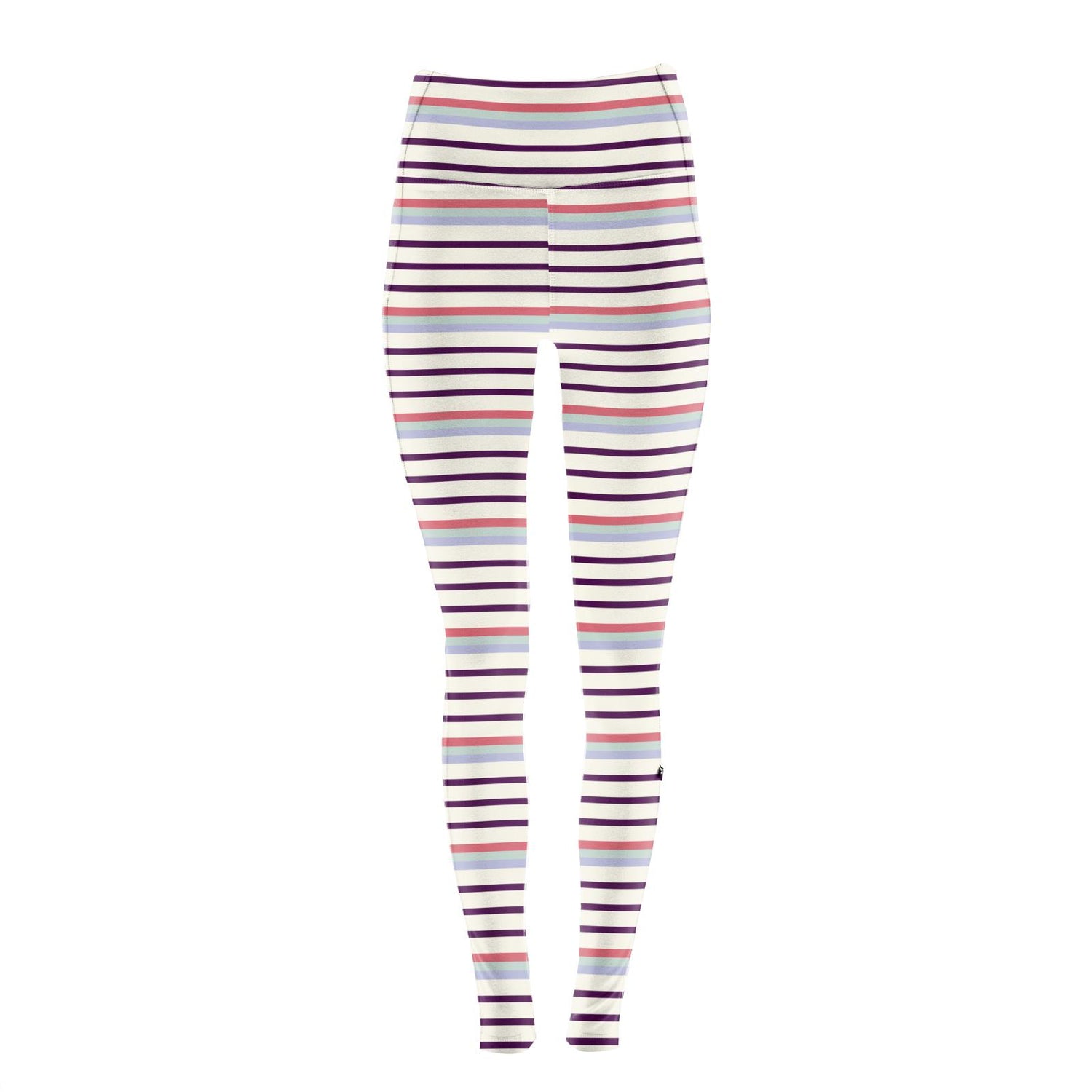 Women's Print Luxe Stretch Leggings with Pockets in Chemistry Stripe