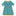 Print Classic Short Sleeve Swing Dress in Seagrass Tacos