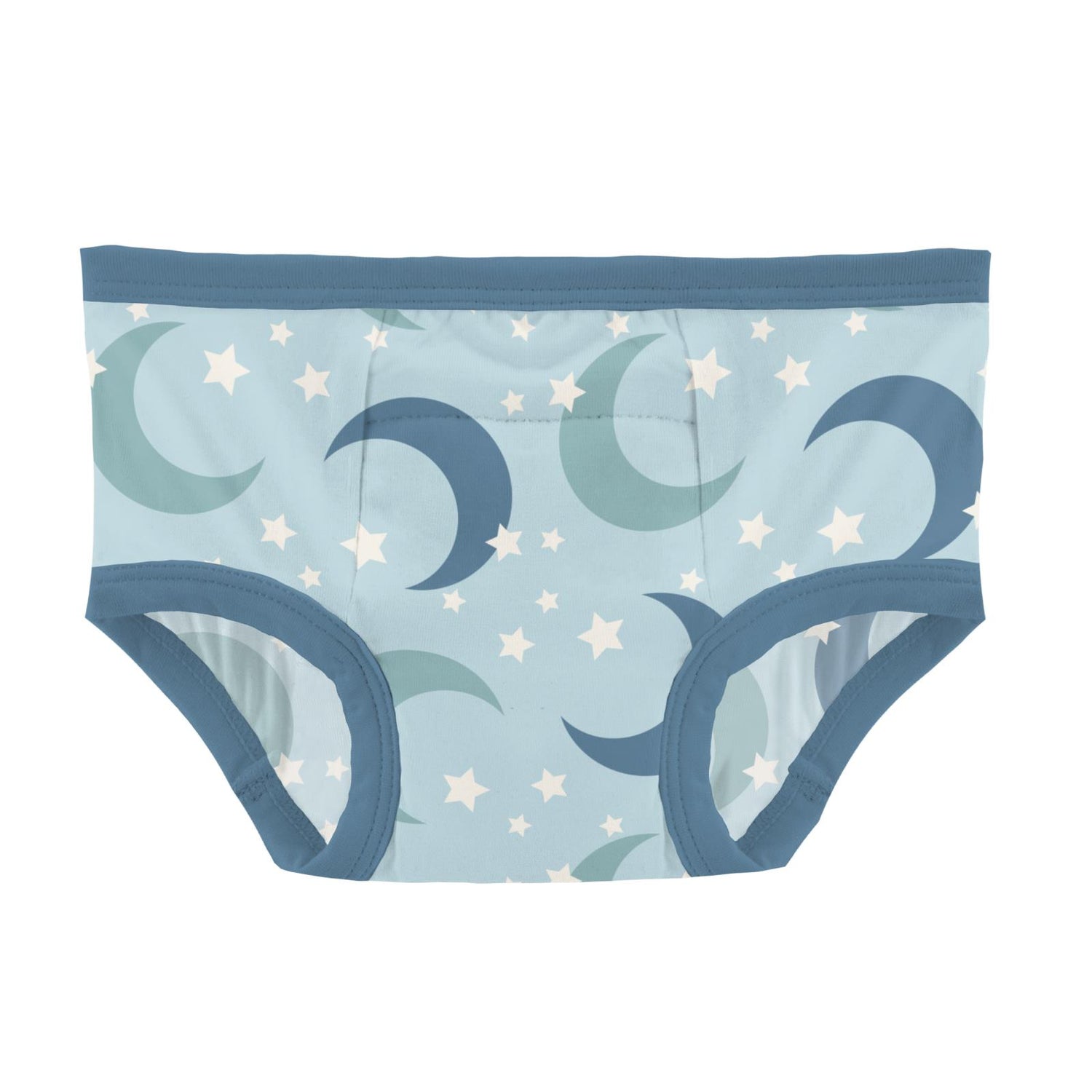 Print Training Pants in Spring Sky Moon and Stars