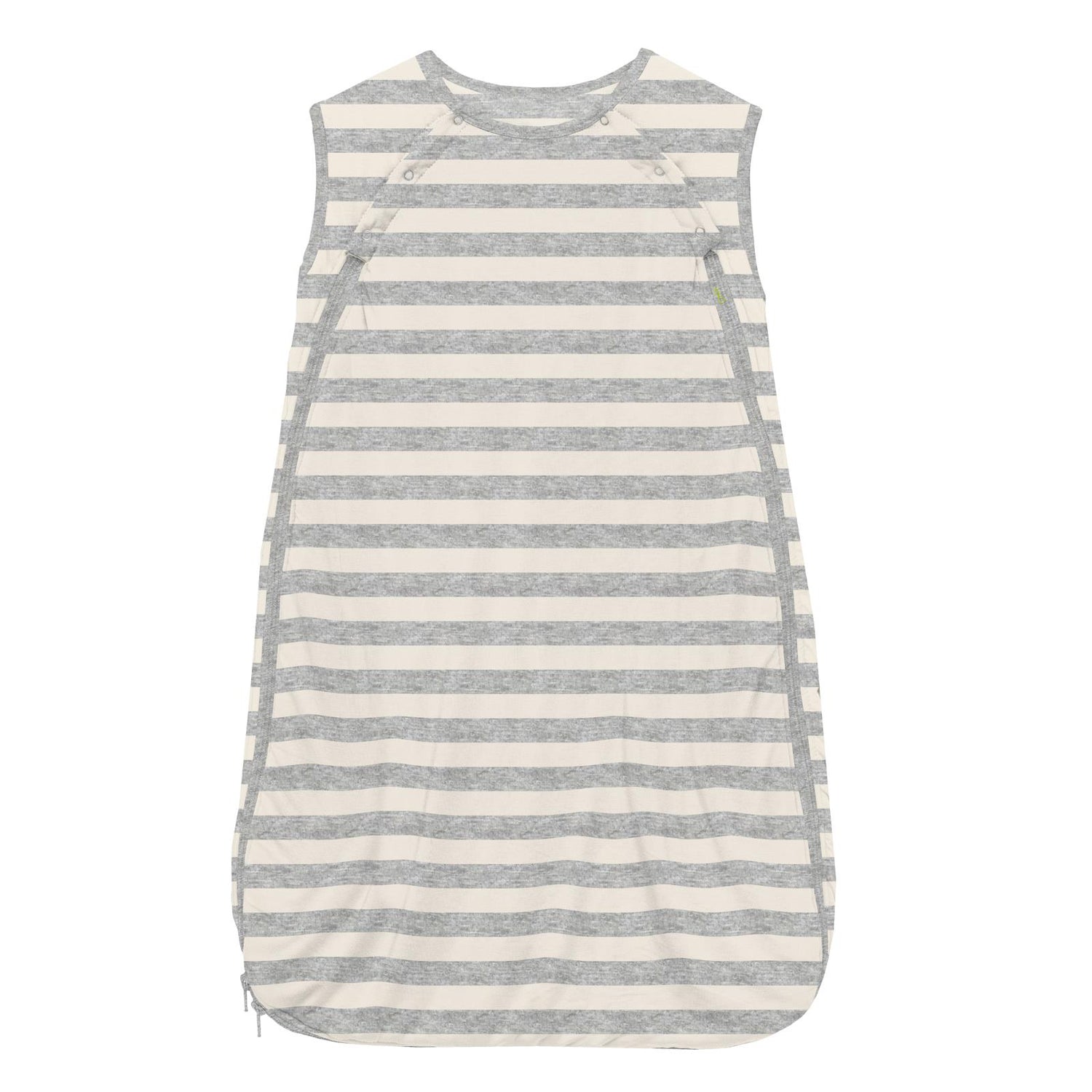 Print Fluffle Sleeping Bag in Heathered Mist Sweet Stripe