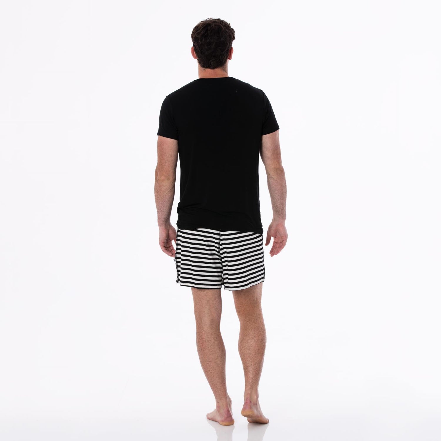 Men's Print Boxer Short in Jailhouse Rock Stripe