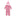 Print Layette Gown Converter & Single Knot Hat Set in Flamingo Argyle