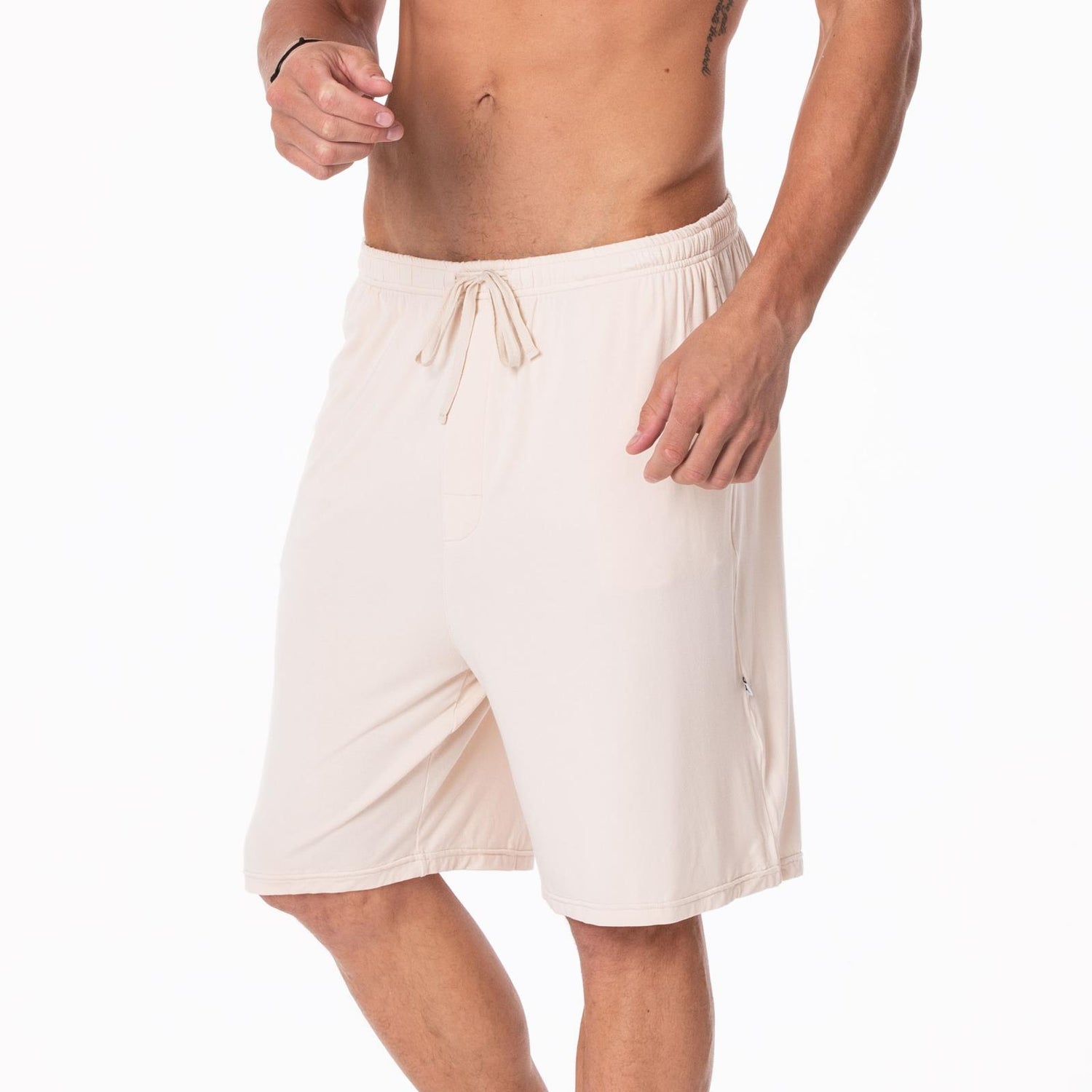 Men's Lounge Shorts in Latte