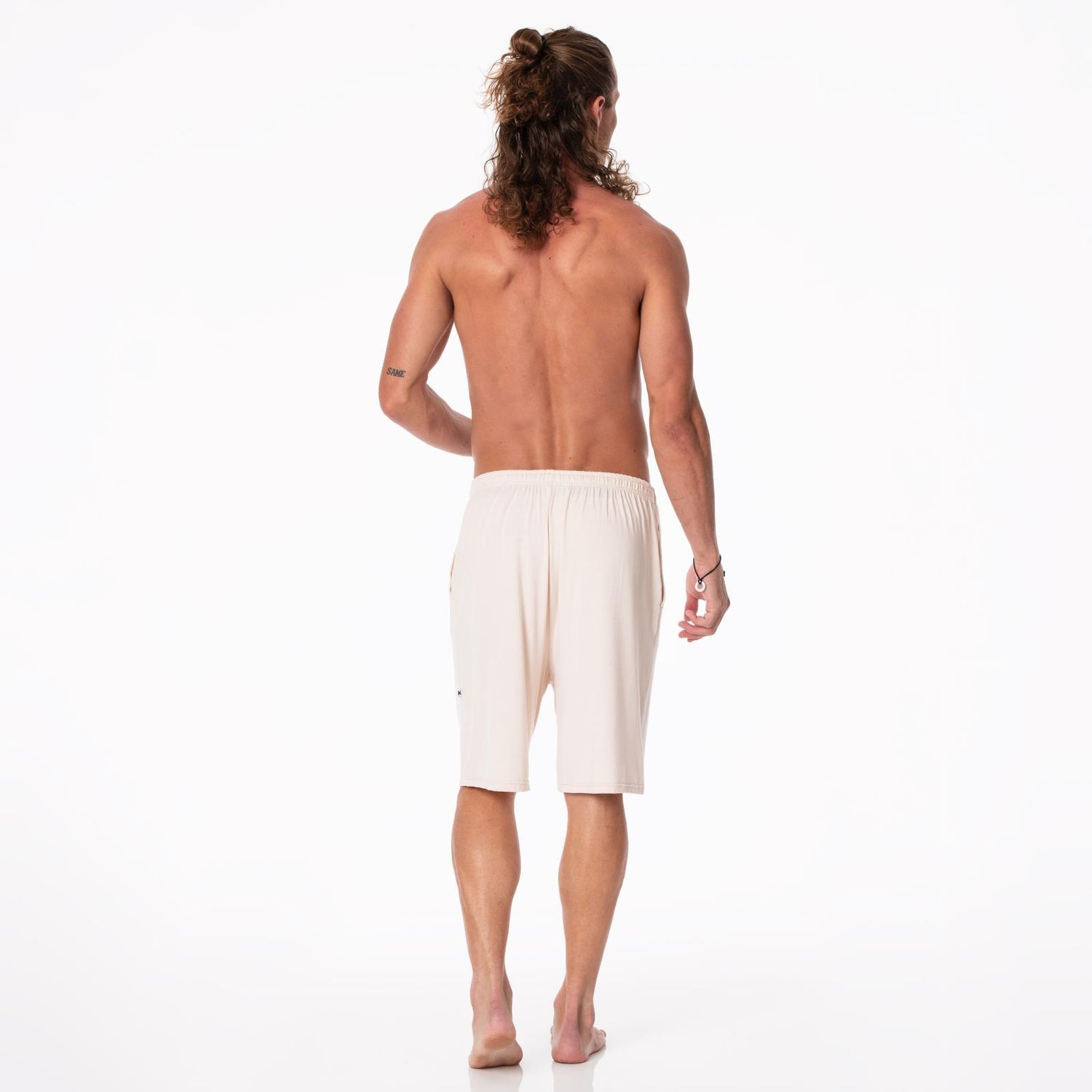 Men's Lounge Shorts in Latte