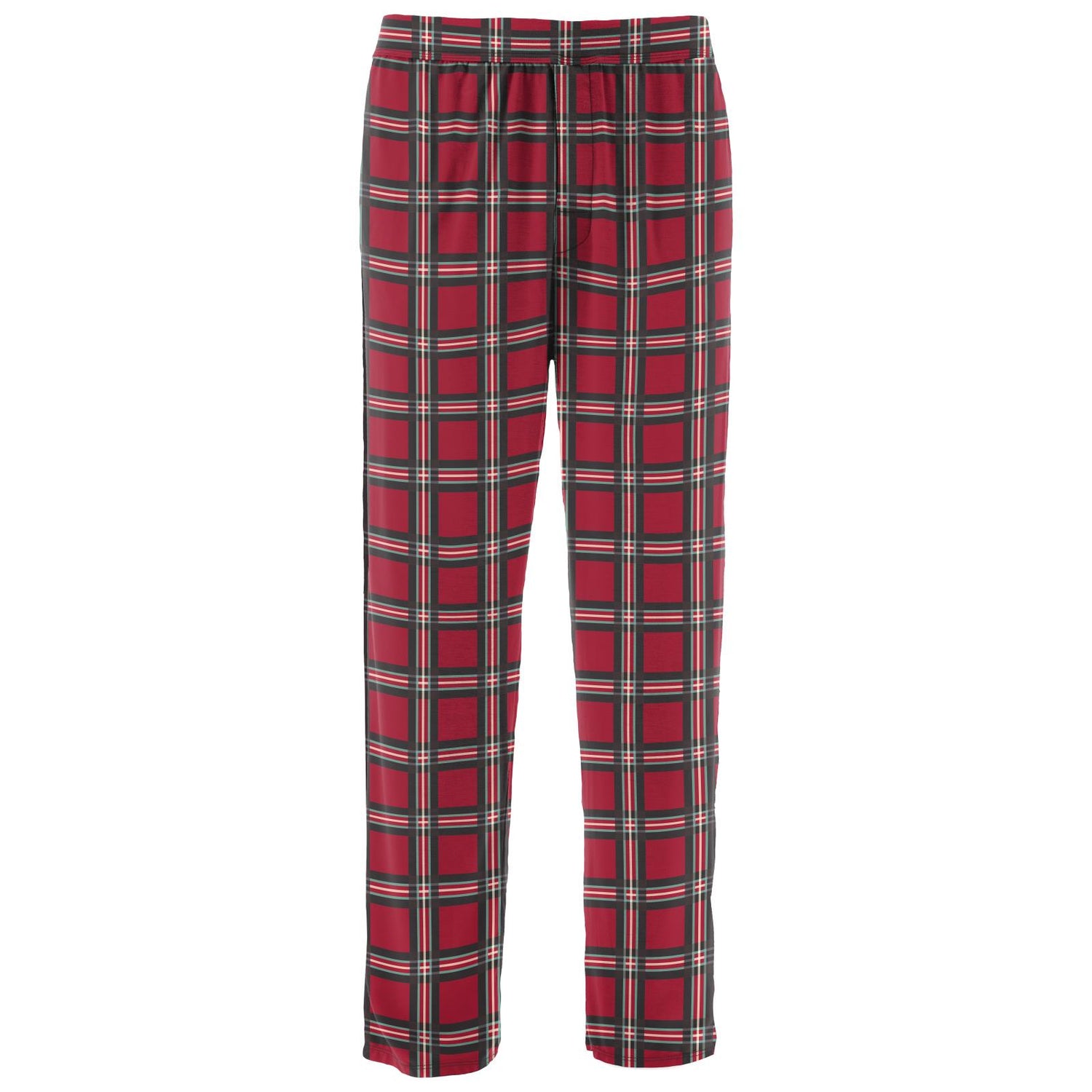 Men's Print Pajama Pants in Classic Holiday Plaid