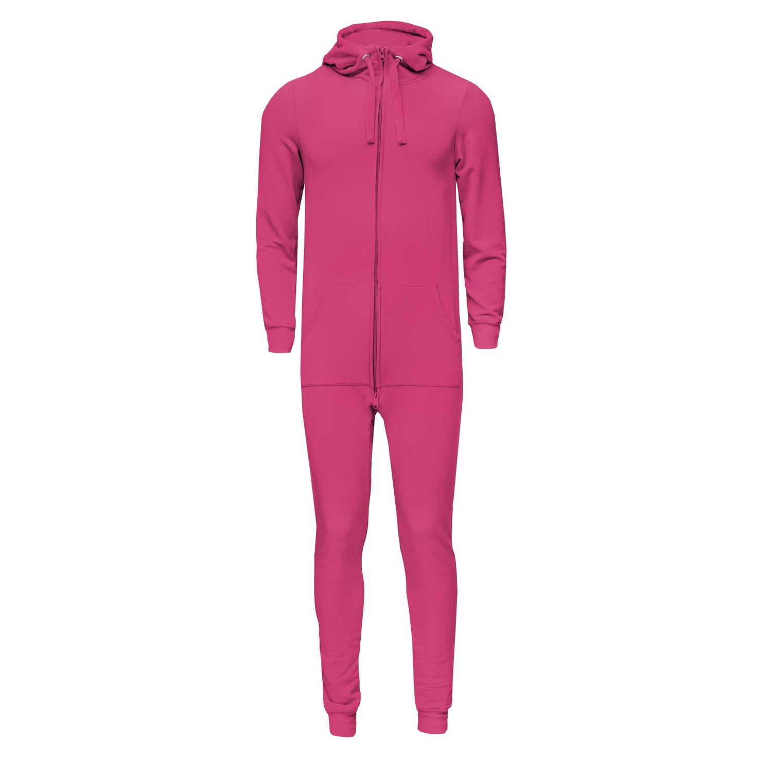 Adult Fleece Jumpsuit with Hood in Calypso