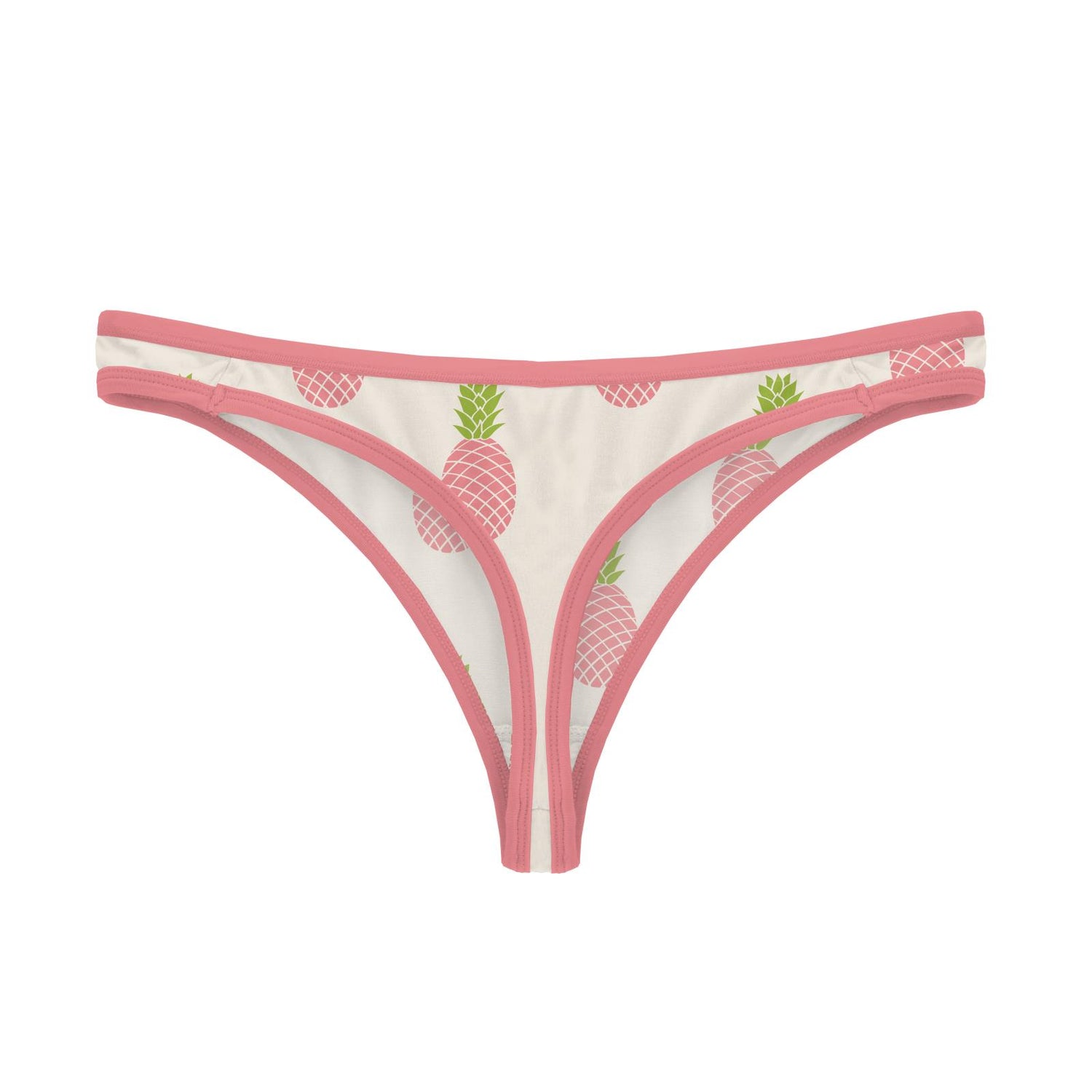 Women's Print Classic Thong in Strawberry Pineapples