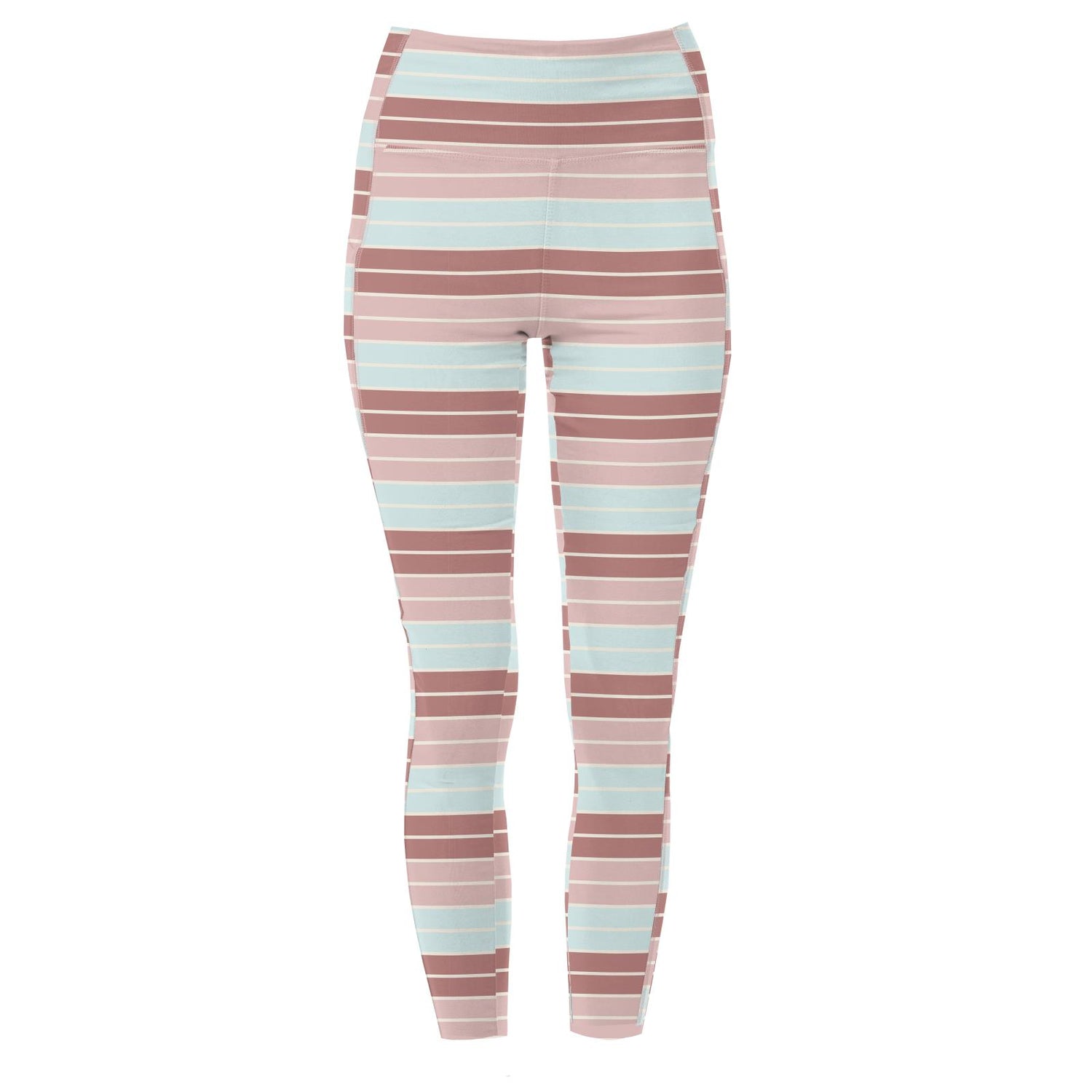 Women's Print Luxe Stretch 7/8 Leggings with Pockets in Active Stripe