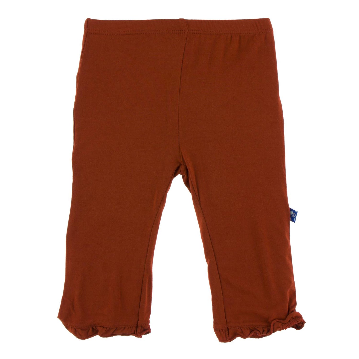 Ruffle Pants in Red Tea