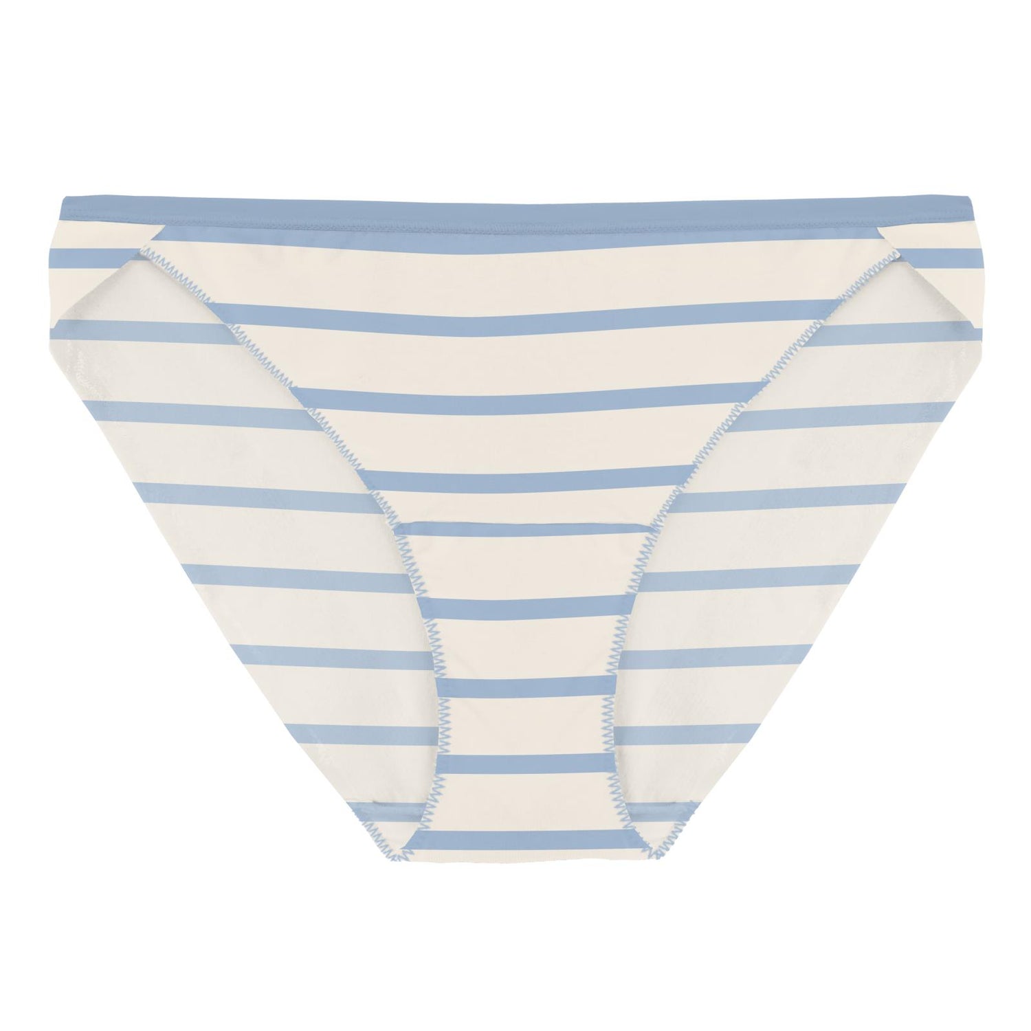 Women's Print Bikini Brief in Pond Sweet Stripe