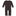 Muffin Ruffle Coverall with 2 Way Zipper in Midnight