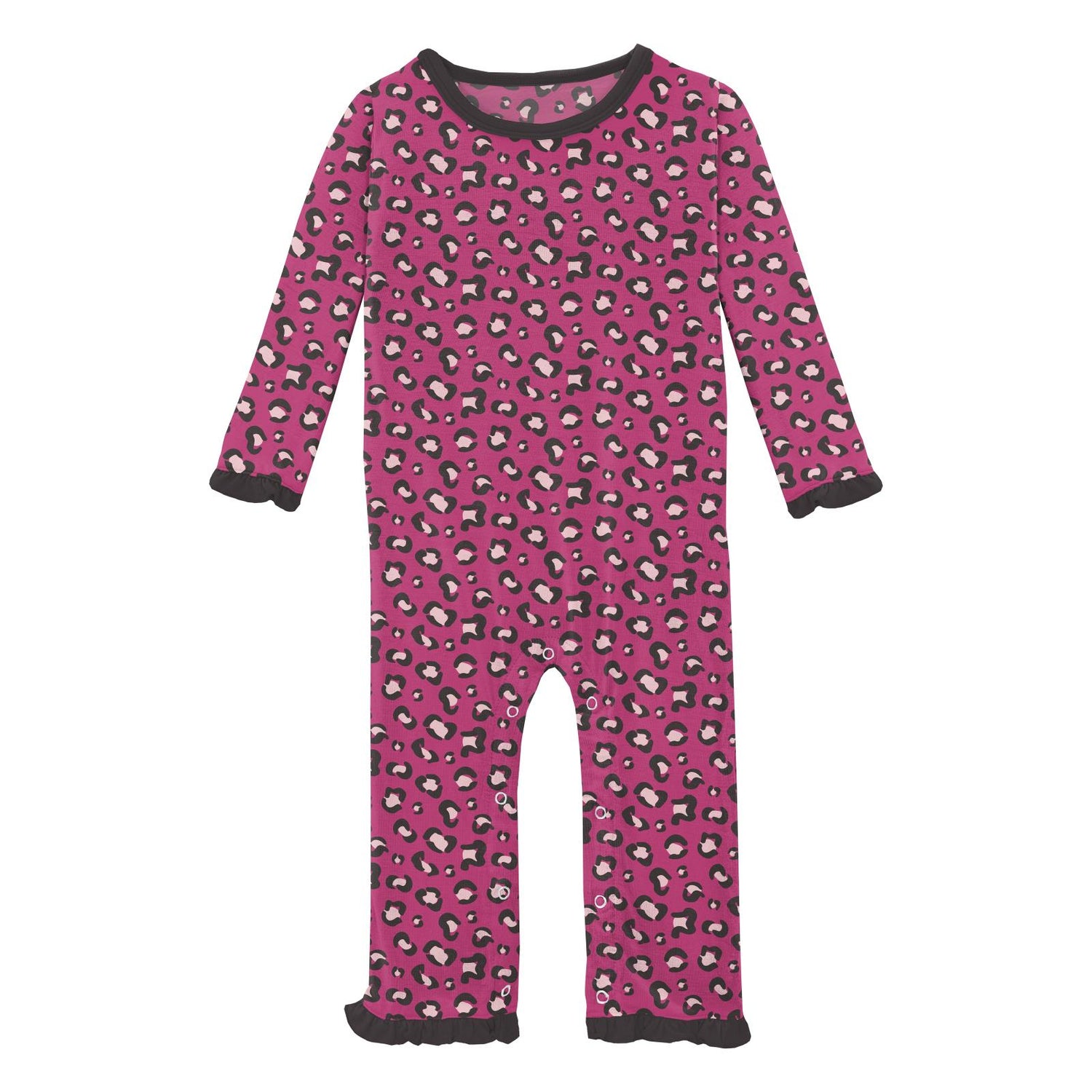 Print Oh La La Ruffle Romper in Calypso Cheetah Print