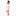 Women's Mid Length Lounge Robe in Peach Blossom