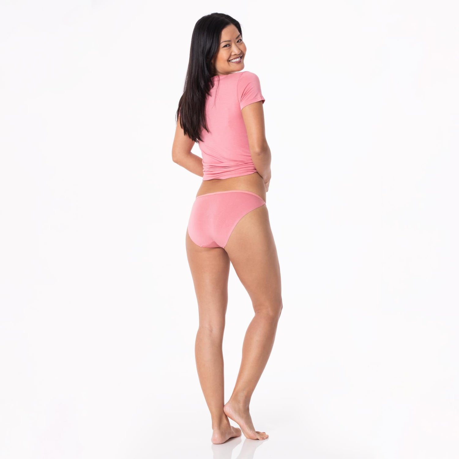 Women's Bikini Brief in Desert Rose